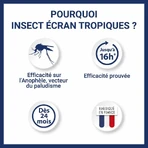 Insect Ecran Repelente Cutáneo Zonas Tropicales Adultos y Niños 2x75ml