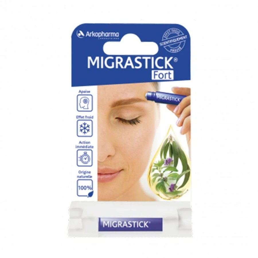 Arkopharma Arkoessentiel Migrastick fort Roll-on dureri de cap 3ml