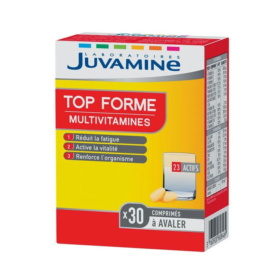 Juvamine Top Forme Multivitaminen 23 werkzame bestanddelen 30 tabletten