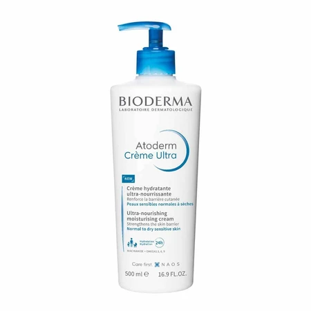 Bioderma Atoderm Crema ultra-nutriente viso e corpo per pelli sensibili 500ml