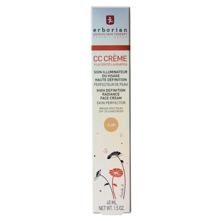 Erborian CC Cream Trattamento viso illuminante Alta definizione SPF25 45ml