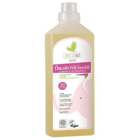 Eco Bio limpiador líquido para pieles sensibles, 1000 ml, Ecosi