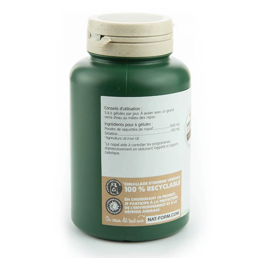 Nat&Form Nopal soppressore dell'appetito x200 capsule