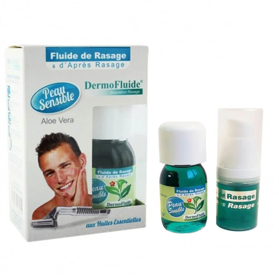 Dermo Fluide Fluido e dopobarba all'aloe vera Pelle Sensibile 60 ml
