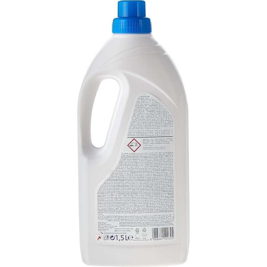 Detergente líquido hipoalergénico, +0 meses, 1,5 L, Chicco