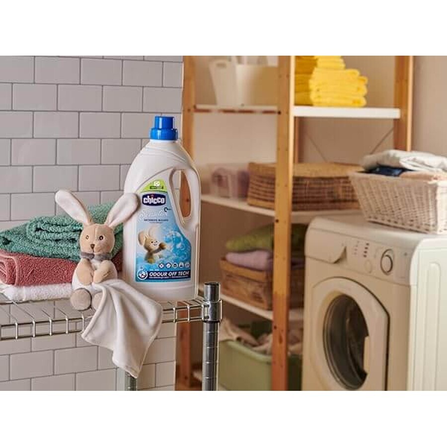 Detergente líquido hipoalergénico, +0 meses, 1,5 L, Chicco