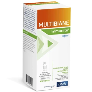 Pileje Multibiane Sirop de propolis pentru apărarea imunității copilului cu cană de măsurare 150ml