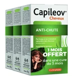 Nutreov Capileov Anticăderea părului, 3 x 30 capsule