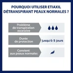 Etiaxil Detraspirant Tratamiento axilar roll-on Piel normal 2x15ml