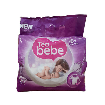 Lessive à la lavande et au savon naturel, 1,5 kg, Teo Bebe