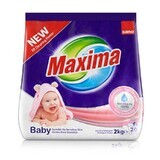 Detergente en polvo para ropa de bebé, 2 kg, Sano Maxima