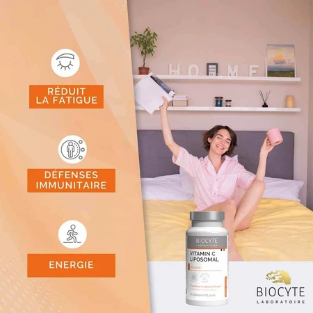 Biocyte Vitamins C Liposomal Energie 30 Gelule