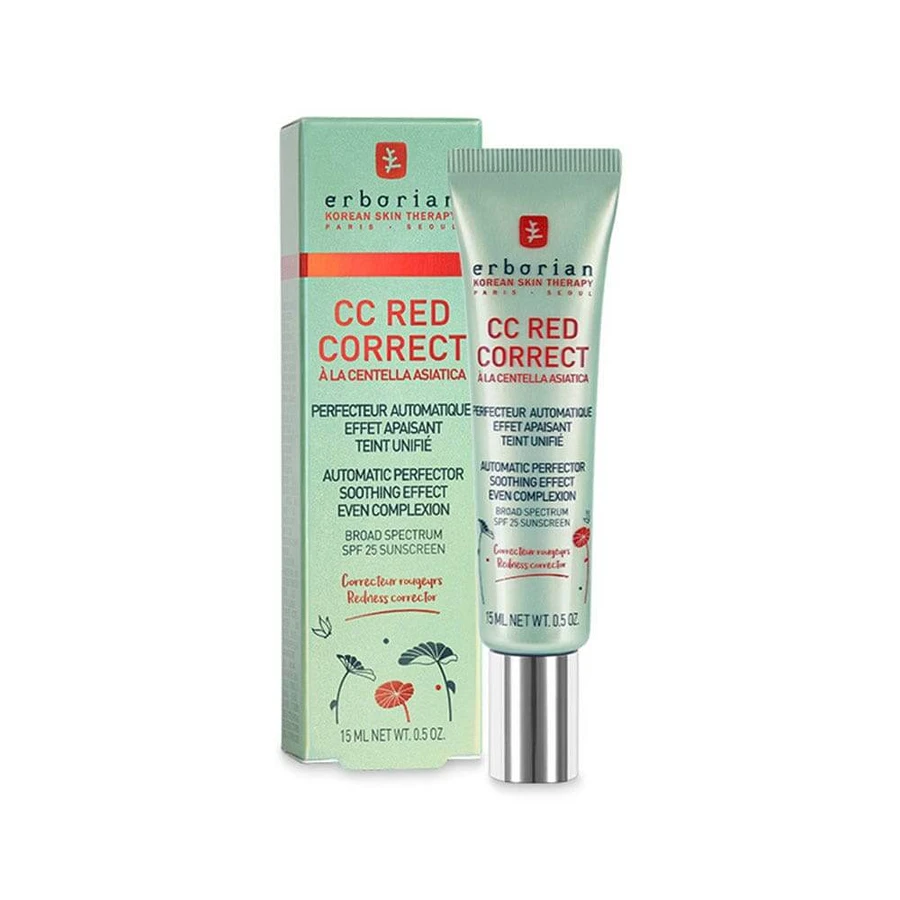 Erborian CC Red Correct perfectore para rojeces SPF25 15ml