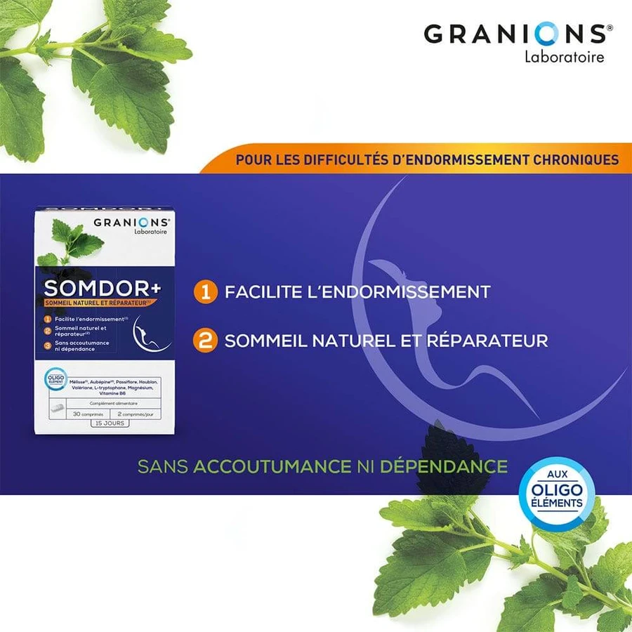 Granions Somdor+ 30 comprimidos