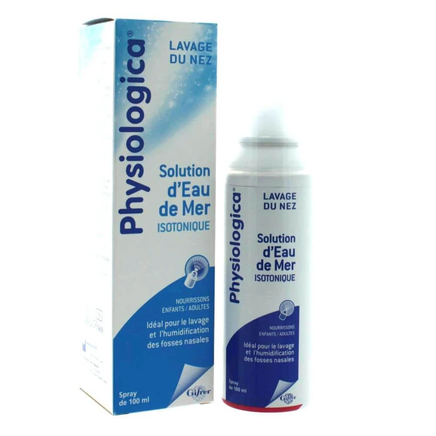 Gifrer Physiologica Solución Isotónica de Agua para Lavado de Nariz en Spray 100ml