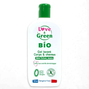 Love&Green Body and Hair Cleanser Corps et cheveux 500ml