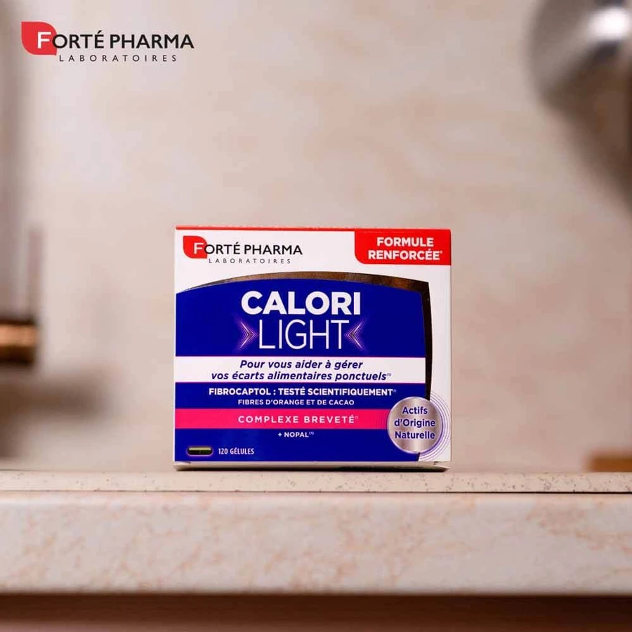 Forté Pharma CaloriLight Capteur de Graisses Fibres + Nopal 120 Capsule