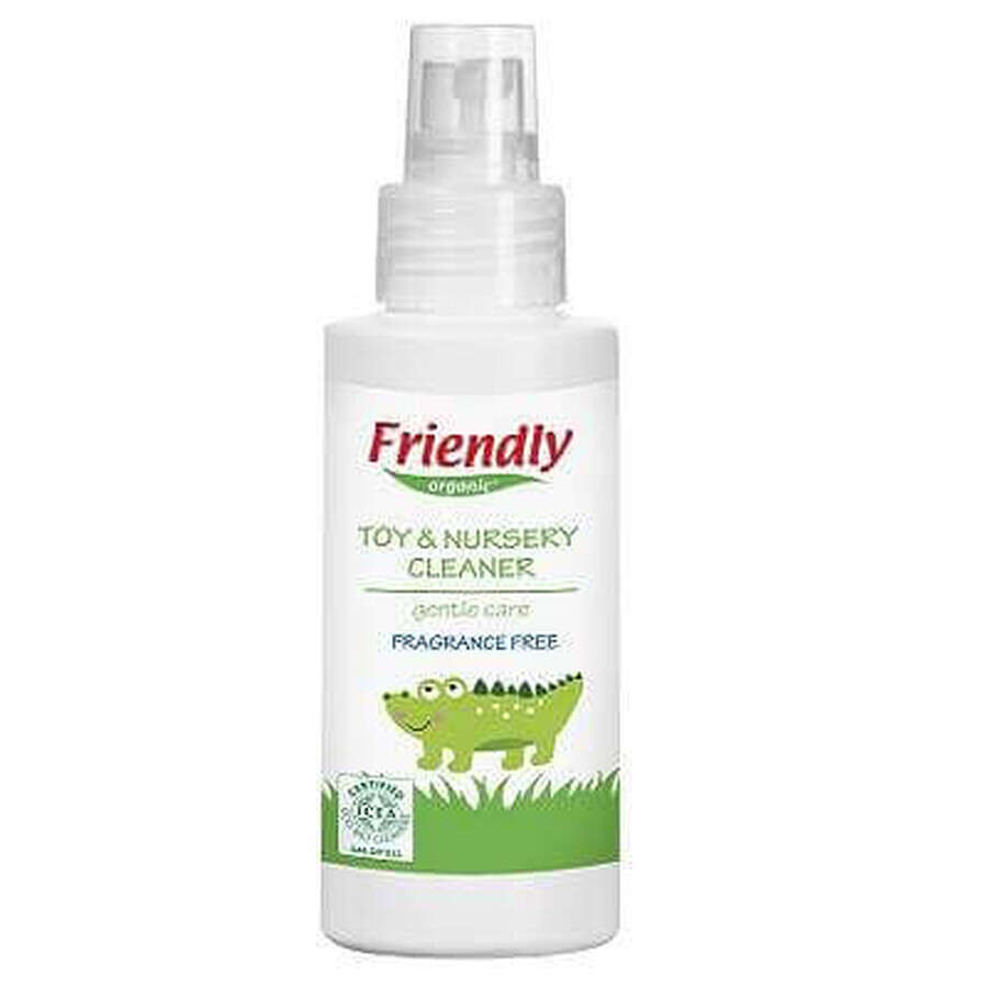 Limpiador en spray para juguetes y superficies, 100 ml, Friendly Organic