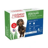 Clement-Thekan Flöhe und Zecken Hund 4-10kg 4 Pipetten