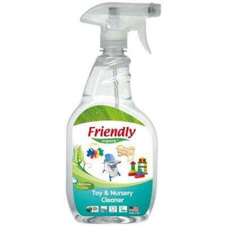 Spray detergent for toys and surfaces, 650 ml, Friendly Organic