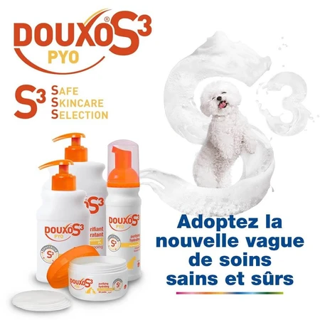 Ceva Douxo Reinigende en hydraterende shampoo S3 Pyo 3% Chloorhexidine 500ml