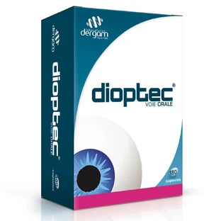 Dergam Dioptec ochi uscat 180 capsule