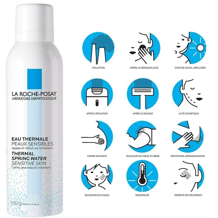 La Roche-Posay Agua Termal Calmante Pieles Sensibles y Rojeces Peaux Sensibles 150ml