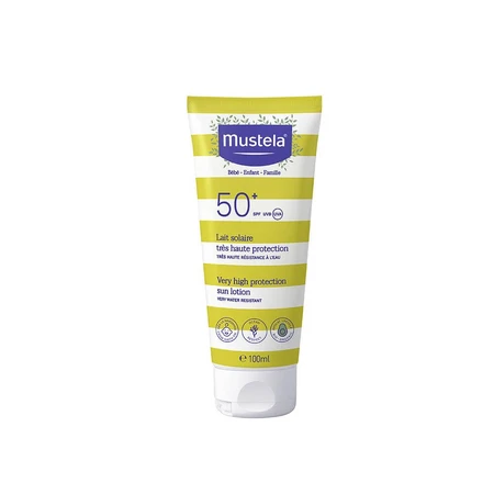 Mustela Sun milk SPF50+ protecție foarte ridicată 100ml