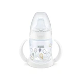 Nuk First Choice+ con control de temperatura Taza de aprendizaje blanca con boquilla de silicona, unisex, a partir de 6 meses 150 ml