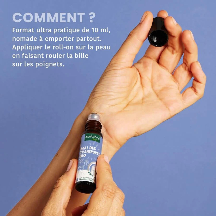 Santarome Roll-On Organic Travel Sickness 10ml