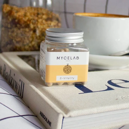 Mycelab B-vitality Stimularea și energizarea a 56 de geluri