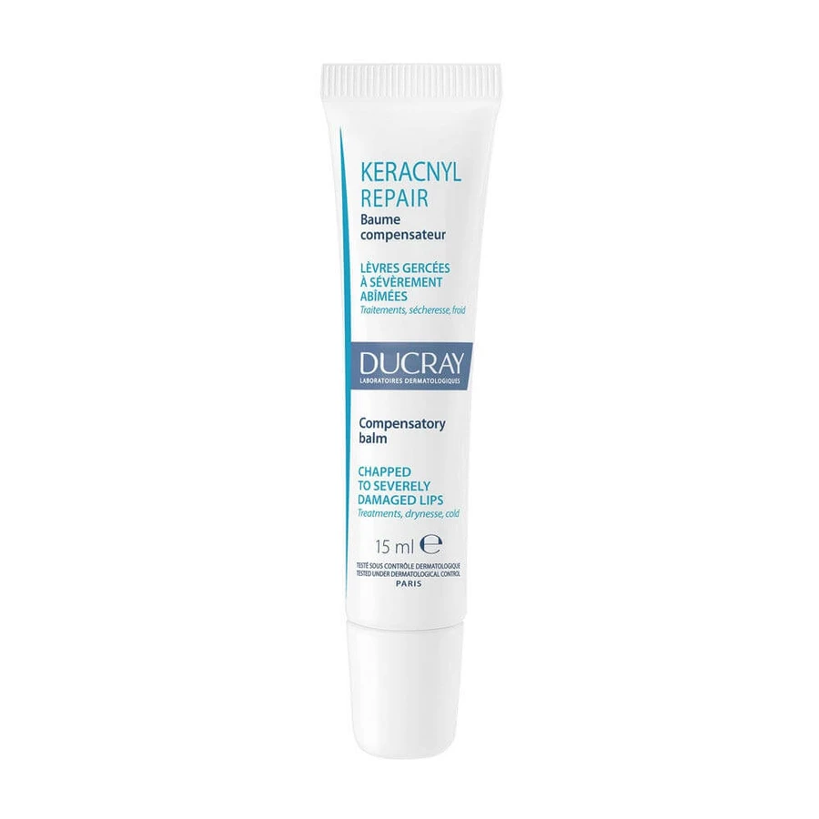 Ducray Keracnyl Bálsamo compensador para labios agrietados y muy estropeados 15ml