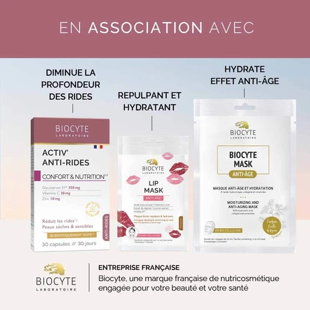 Biocyte przeciwstarzeniowy silny kwas hialuronowy 60 gum: ceny i cechy