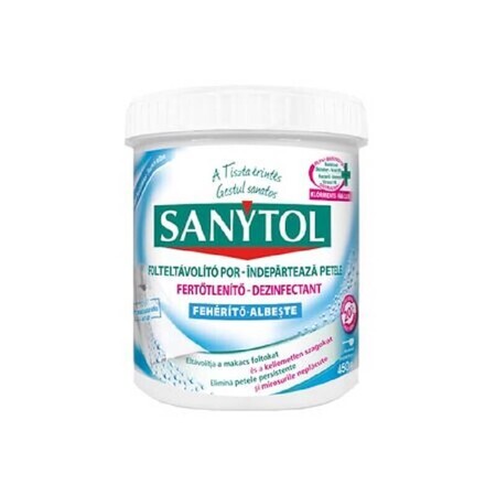 Polvo desinfectante para ropa blanca, 450 gr, Sanytol