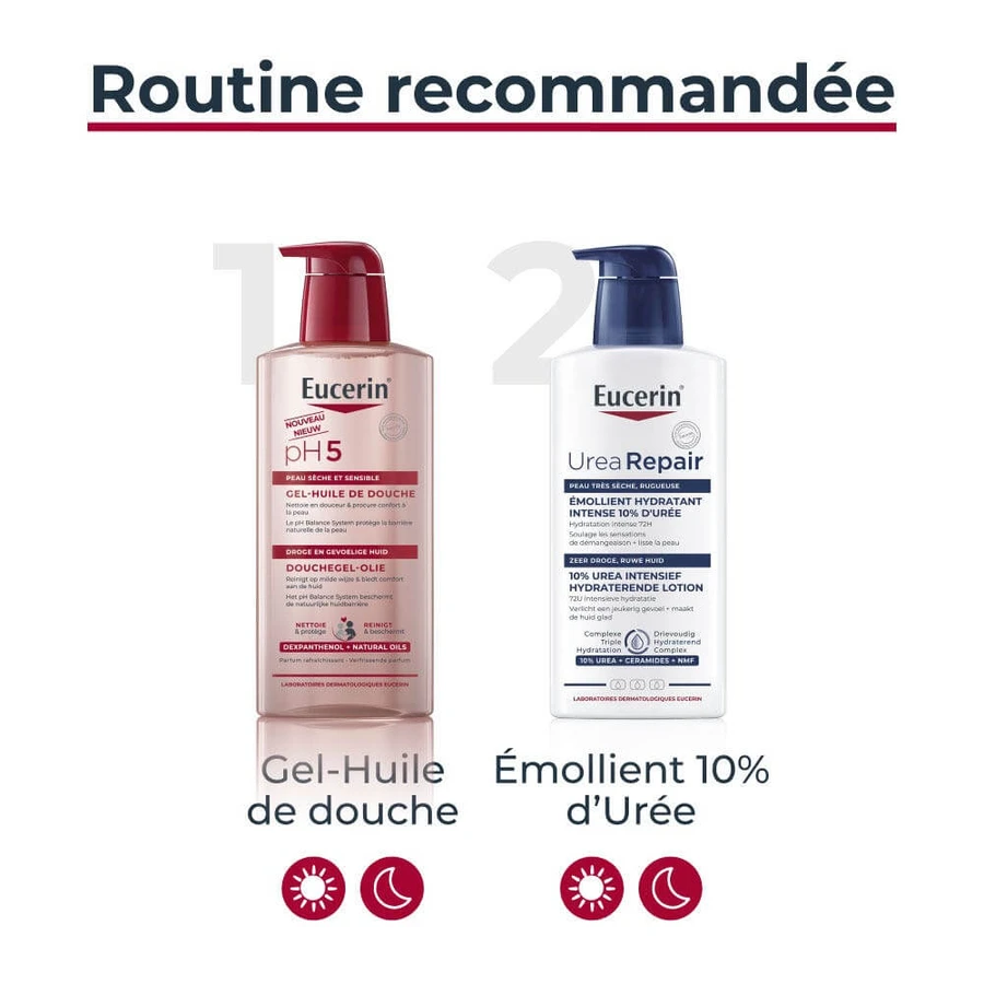 Eucerin Ph5 Ulei de duș Reumplere 400 ml