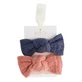 Agrafe de păr Bachca cu arc din tifon de bumbac x2