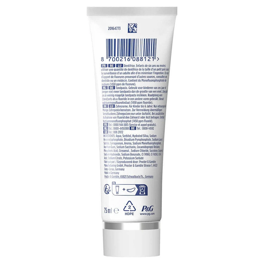 Oral-B Pro 3D White Clinical Intensief Whitening Tandpasta 75ml