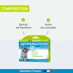 Vetoform Gattino Pipette per il controllo dei parassiti 3x0.6ml