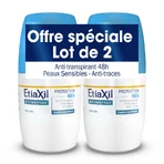 Etiaxil Antiperspirant Deodorant Roll-On 48h Protect Moderate Breathability Sensitive Skin 2x50ml