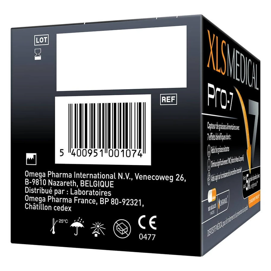 Xl-S Médical Pro 7 - Medical weight loss aid x180 capsules