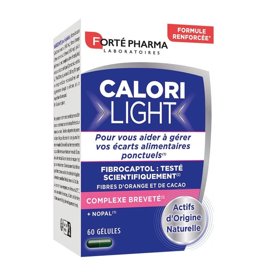 Forté Pharma CaloriLight Minceur Capteur de Graisses Vezels Nopal 60 Capsules