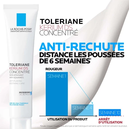 La Roche-Posay Toleriane Kerium DS Concentrado para el cuidado de la piel, calmante 40 ml