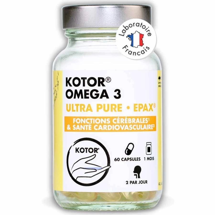 Kotor Pharma Omega 3 Epax Hersenfunctie en cardiovasculaire gezondheid 60 capsules