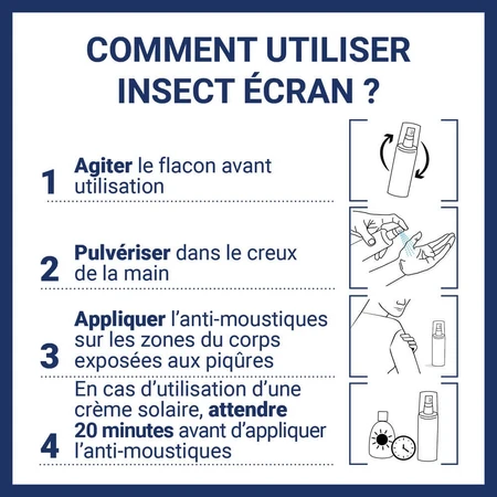 Insect Ecran Repelente de Mosquitos 24 meses hasta 16 horas 100ml