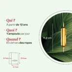 Superdieet Aloë Vera Bio Slijm 10 Injectieflacons 15ml