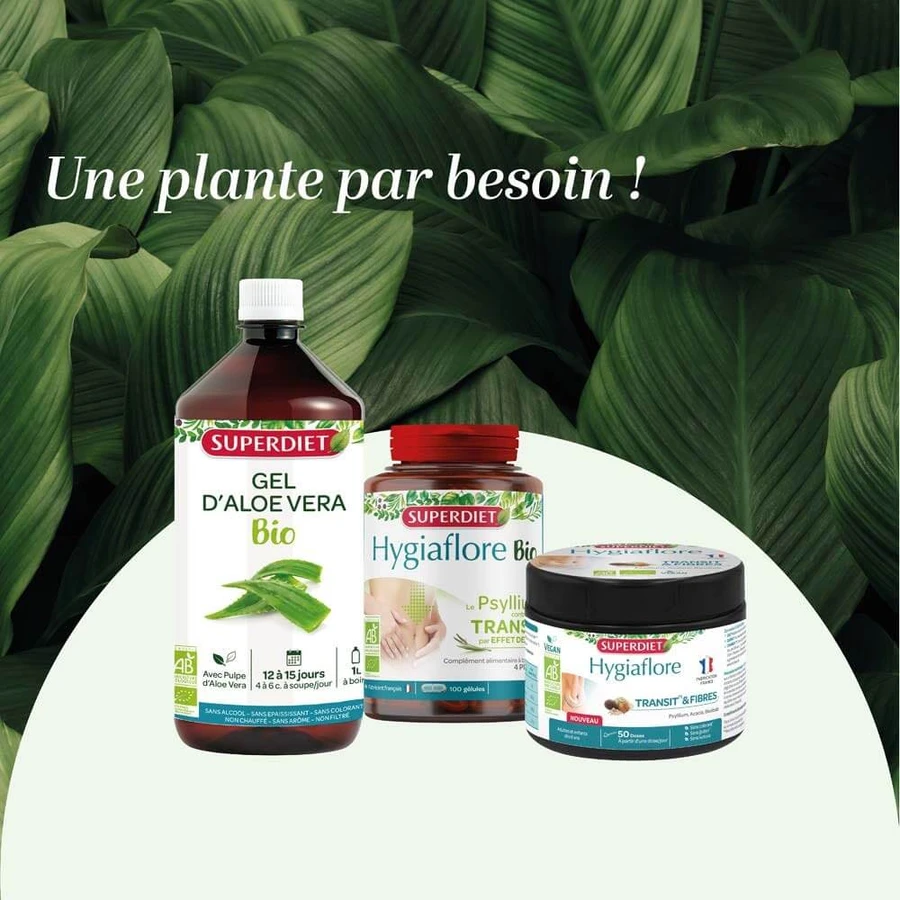 Superdieet Aloë Vera Bio Slijm 10 Injectieflacons 15ml