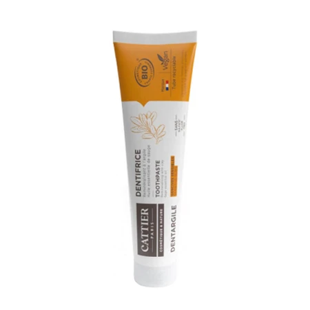 Pasta do zębów Cattier z organicznym olejkiem eterycznym z szałwii 75ml: ceny i cechy