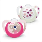 Nuk Chupetes Fisiológicos Starlight 18-36 meses 2pcs