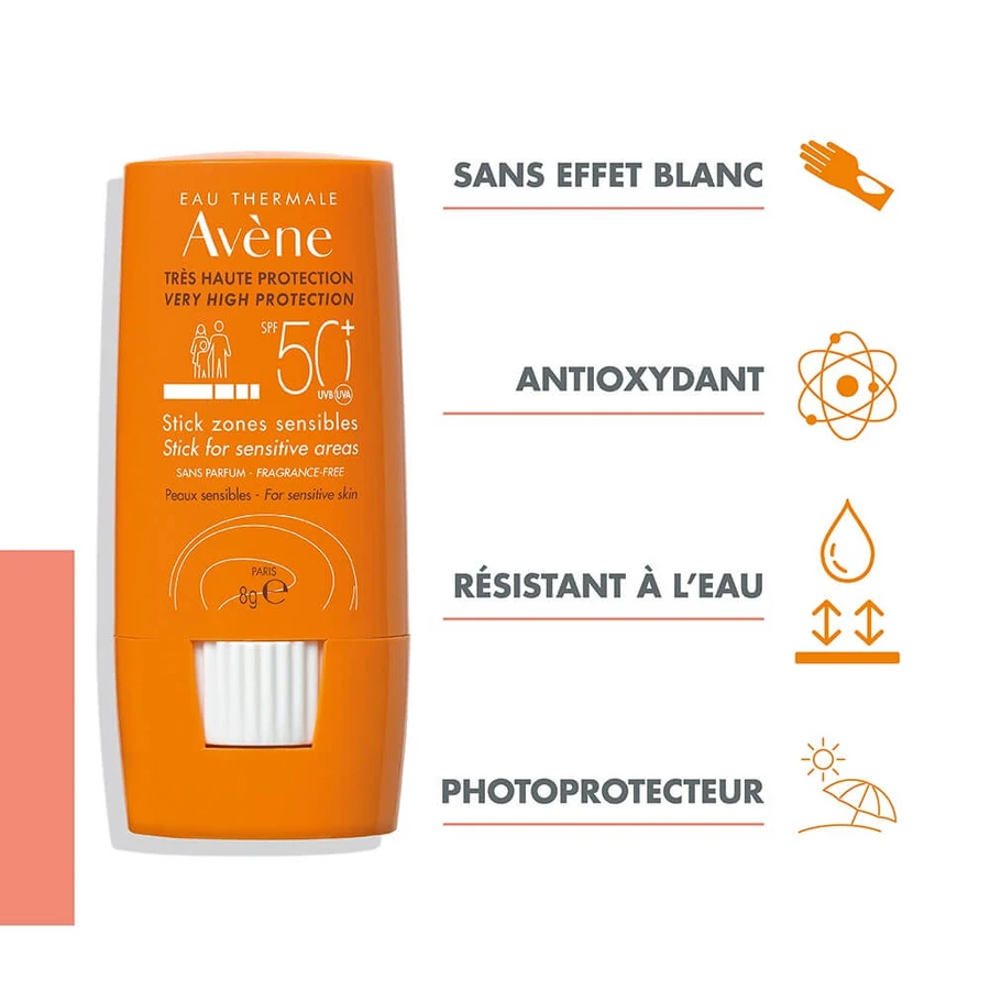 Avène Solari Stick Sensitive Areas SPF 50+ 8g