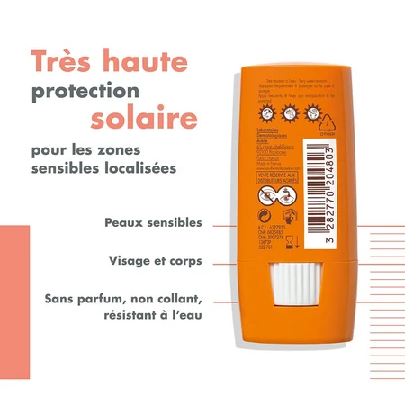 Avène Solari Stick Sensitive Areas SPF 50+ 8g